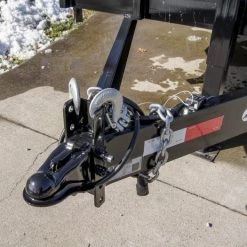 7x20 Equipment Trailer Dovetail (2) 7K Axles w/ 5' Ramps -Cheap Trailers Store dsc00363 1