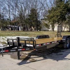 7x20 Equipment Trailer Dovetail (2) 7K Axles w/ 5' Ramps -Cheap Trailers Store dsc00365 2 1