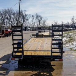 7x20 Equipment Trailer Dovetail (2) 7K Axles w/ 5' Ramps -Cheap Trailers Store dsc00379 3 1