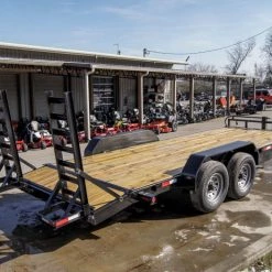 7x20 Equipment Trailer Dovetail (2) 7K Axles w/ 5' Ramps -Cheap Trailers Store dsc00380 3 1