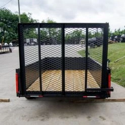 5' X 10' Utility Trailer Straight Deck 18" Sides Tall Gate -Cheap Trailers Store dsc00597 3 1