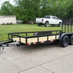 6.4x16 Straight Deck Utility Trailer (2) 3500lb Axles -Cheap Trailers Store dsc00650 2 1