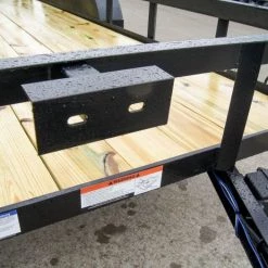 6.4x16 Straight Deck Utility Trailer (2) 3500lb Axles -Cheap Trailers Store dsc00657 1 1