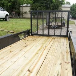 6.4x16 Straight Deck Utility Trailer (2) 3500lb Axles -Cheap Trailers Store dsc00659 1 1