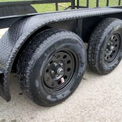 6.4x16 Straight Deck Utility Trailer (2) 3500lb Axles -Cheap Trailers Store dsc00661 1 1