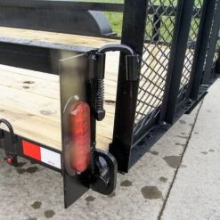 6.4x16 Straight Deck Utility Trailer (2) 3500lb Axles -Cheap Trailers Store dsc00663 1