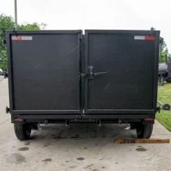 7x16 Hybrid Dump Trailer with 4-ft Sides (2) 5200lb Axles and Deck -Cheap Trailers Store dsc00671 1 1