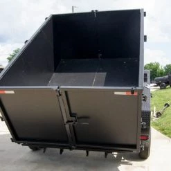 7x16 Hybrid Dump Trailer with 4-ft Sides (2) 5200lb Axles and Deck -Cheap Trailers Store dsc00687 3 1