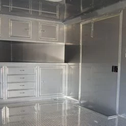 Custom Red 8.5x24 Enclosed Trailer (2) 5200lb Axles ATP Floor 40 Custom Red 8.5x24 Enclosed Trailer (2) 5200lb Axles ATP Floor -Cheap Trailers Store dsc00701 2 2