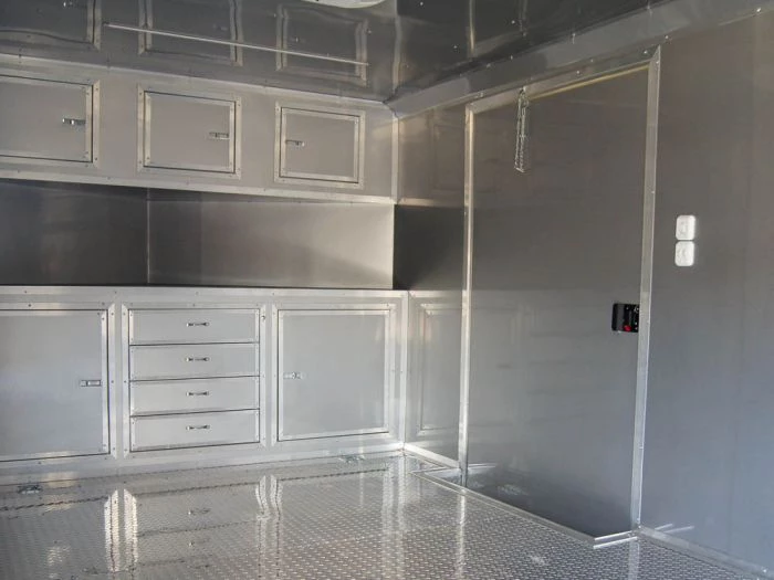 Custom Red 8.5x24 Enclosed Trailer (2) 5200lb Axles ATP Floor 14 Custom Red 8.5x24 Enclosed Trailer (2) 5200lb Axles ATP Floor - Image 12