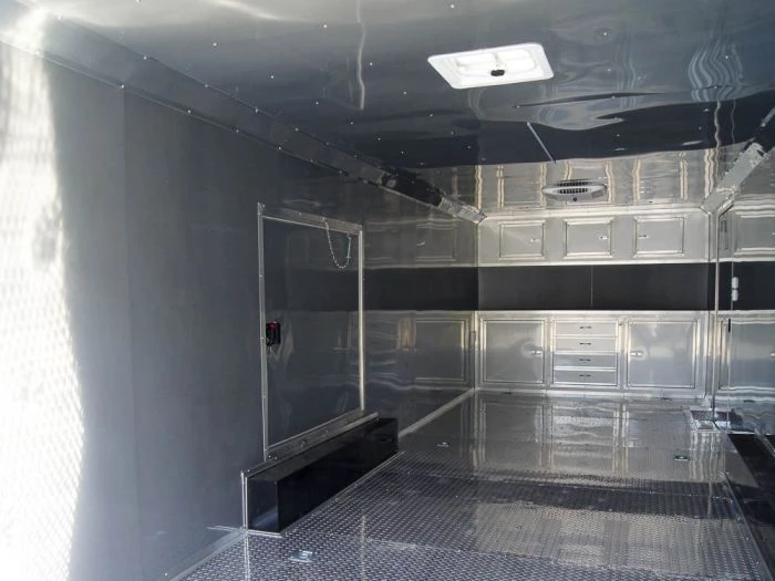 Custom Red 8.5x24 Enclosed Trailer (2) 5200lb Axles ATP Floor 15 Custom Red 8.5x24 Enclosed Trailer (2) 5200lb Axles ATP Floor - Image 13