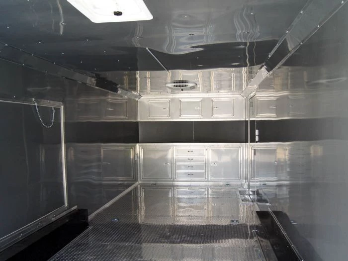 Custom Red 8.5x24 Enclosed Trailer (2) 5200lb Axles ATP Floor 16 Custom Red 8.5x24 Enclosed Trailer (2) 5200lb Axles ATP Floor - Image 14