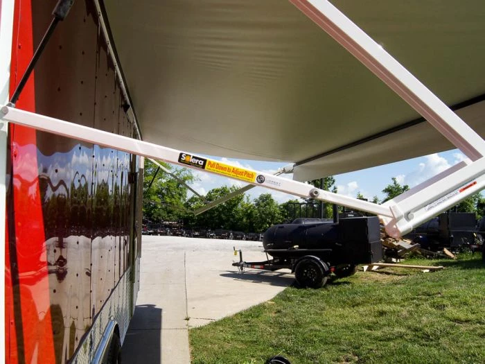 Custom Red 8.5x24 Enclosed Trailer (2) 5200lb Axles ATP Floor 18 Custom Red 8.5x24 Enclosed Trailer (2) 5200lb Axles ATP Floor - Image 16