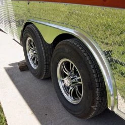 Custom Red 8.5x24 Enclosed Trailer (2) 5200lb Axles ATP Floor 45 Custom Red 8.5x24 Enclosed Trailer (2) 5200lb Axles ATP Floor -Cheap Trailers Store dsc00707 2 2
