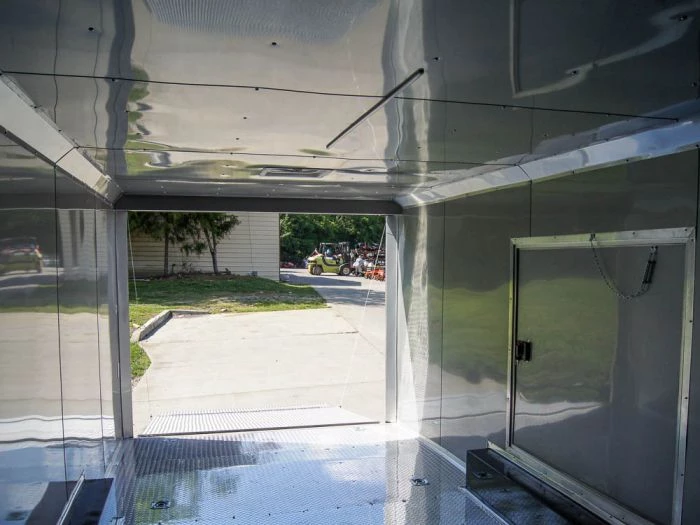 Custom Red 8.5x24 Enclosed Trailer (2) 5200lb Axles ATP Floor 20 Custom Red 8.5x24 Enclosed Trailer (2) 5200lb Axles ATP Floor - Image 18