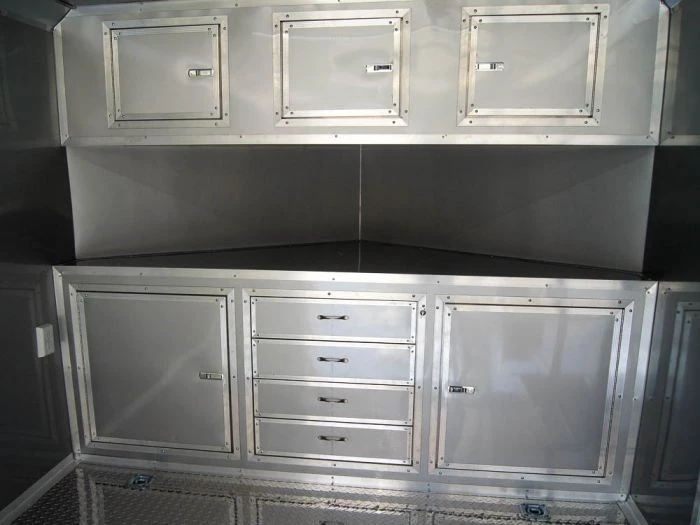 Custom Red 8.5x24 Enclosed Trailer (2) 5200lb Axles ATP Floor 24 Custom Red 8.5x24 Enclosed Trailer (2) 5200lb Axles ATP Floor - Image 22