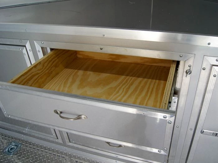 Custom Red 8.5x24 Enclosed Trailer (2) 5200lb Axles ATP Floor 27 Custom Red 8.5x24 Enclosed Trailer (2) 5200lb Axles ATP Floor - Image 25