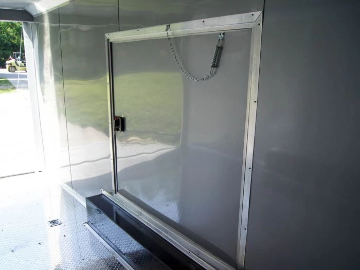 Custom Red 8.5x24 Enclosed Trailer (2) 5200lb Axles ATP Floor 29 Custom Red 8.5x24 Enclosed Trailer (2) 5200lb Axles ATP Floor - Image 27