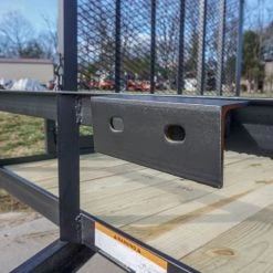 7' X 20' Tandem Axle Dovetail Utility Trailer with Side Gate -Cheap Trailers Store dsc02097 1