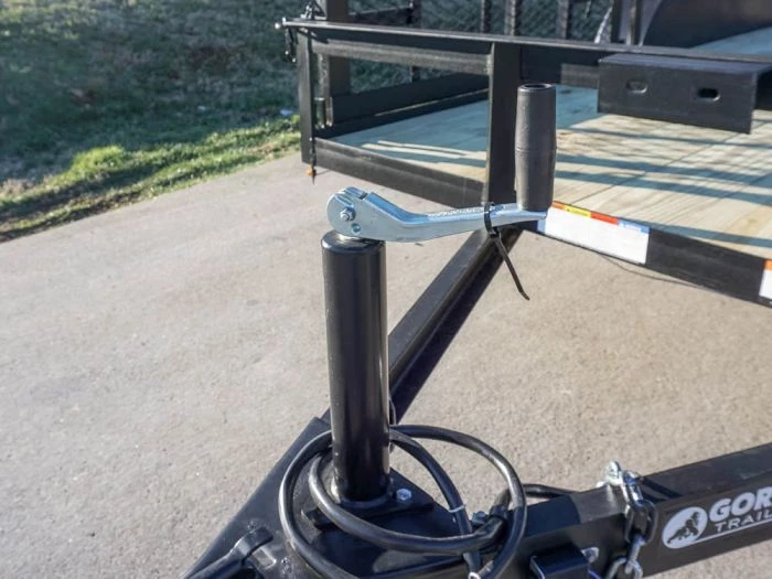 7' X 14' Tandem Axle Dovetail Utility Trailer with Side Gate 5 7' X 14' Tandem Axle Dovetail Utility Trailer with Side Gate - Image 3