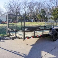 7' X 14' Tandem Axle Dovetail Utility Trailer with Side Gate 20 7' X 14' Tandem Axle Dovetail Utility Trailer with Side Gate -Cheap Trailers Store dsc02163 3 1