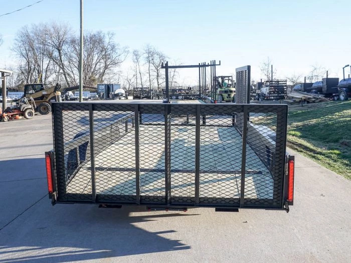 7' X 14' Tandem Axle Dovetail Utility Trailer with Side Gate 11 7' X 14' Tandem Axle Dovetail Utility Trailer with Side Gate - Image 9