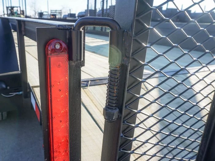 7' X 14' Tandem Axle Dovetail Utility Trailer with Side Gate 12 7' X 14' Tandem Axle Dovetail Utility Trailer with Side Gate - Image 10