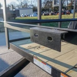 6.4 x 16 Straight Deck Tandem Axle Utility Trailer w/ 6ft Ladder Racks -Cheap Trailers Store dsc02190 2 1