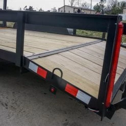 6.4x18 Tandem Dovetail Utility Trailer with Side Gate -Cheap Trailers Store dsc02245 1 1