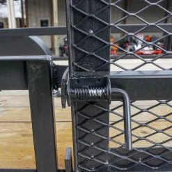 6.4x18 Tandem Dovetail Utility Trailer with Side Gate -Cheap Trailers Store dsc02249 1 1