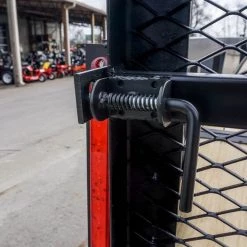 6.4x18 Tandem Dovetail Utility Trailer with Side Gate -Cheap Trailers Store dsc02250 1 1