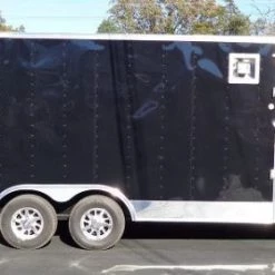 Enclosed Trailer 8.5'x26' Black - Cargo Car ATV Hauler