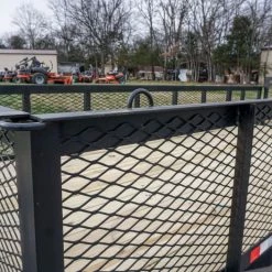 Utility Trailer 6.4x16 Tandem Dovetail With 2ft Mesh Sides -Cheap Trailers Store dsc02257 1 1 2