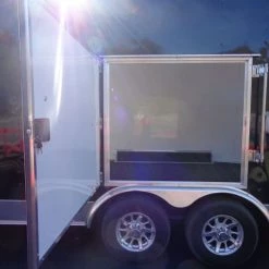 Enclosed Trailer 8.5'x26' Black - Cargo Car ATV Hauler -Cheap Trailers Store dsc02264 1