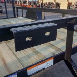 6.4x10 Black Dovetail Utility Trailer -Cheap Trailers Store dsc02280 2 1