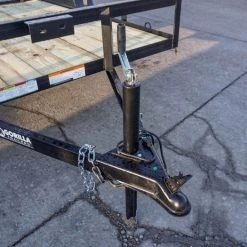 6.4x10 Black Dovetail Utility Trailer -Cheap Trailers Store dsc02281 2 1