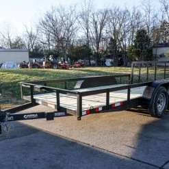 6.4x14 Dovetail Utility Trailer (2) 3500 Axle -Cheap Trailers Store dsc02285 2 1
