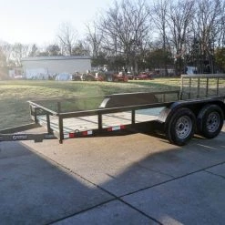 6.4x14 Dovetail Utility Trailer (2) 3500 Axle -Cheap Trailers Store dsc02287 3 1