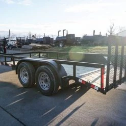 6.4x14 Dovetail Utility Trailer (2) 3500 Axle -Cheap Trailers Store dsc02289 2 1