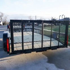 6.4x14 Dovetail Utility Trailer (2) 3500 Axle -Cheap Trailers Store dsc02290 2 1