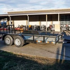 6.4x14 Dovetail Utility Trailer (2) 3500 Axle -Cheap Trailers Store dsc02294 2 1