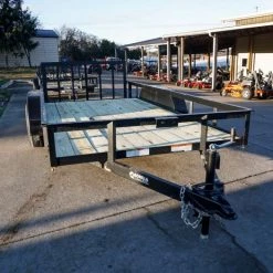 6.4x14 Dovetail Utility Trailer (2) 3500 Axle -Cheap Trailers Store dsc02298 2 1