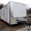 Enclosed Trailer 8.5'x28' White - Car Hauler Cargo Equipment Trailer -Cheap Trailers Store dsc02314 1