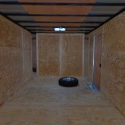 Enclosed Trailer 8.5'x28' White - Car Hauler Cargo Equipment Trailer -Cheap Trailers Store dsc02323 1