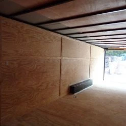 Enclosed Trailer 8.5'x28' White - Car Hauler Cargo Equipment Trailer -Cheap Trailers Store dsc02325 1