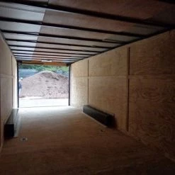 Enclosed Trailer 8.5'x28' White - Car Hauler Cargo Equipment Trailer -Cheap Trailers Store dsc02327 1