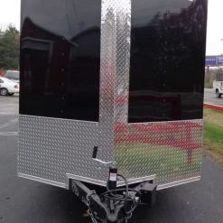Enclosed Trailer 6'x16' Black - V-Nose Cargo Equipment Car ATV 25 Enclosed Trailer 6'x16' Black - V-Nose Cargo Equipment Car ATV -Cheap Trailers Store dsc02344 1