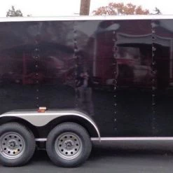 Enclosed Trailer 6'x16' Black - V-Nose Cargo Equipment Car ATV 23 Enclosed Trailer 6'x16' Black - V-Nose Cargo Equipment Car ATV -Cheap Trailers Store dsc02348 1