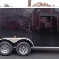Enclosed Trailer 6'x16' Black - V-Nose Cargo Equipment Car ATV 21 Enclosed Trailer 6'x16' Black - V-Nose Cargo Equipment Car ATV -Cheap Trailers Store dsc02349 1
