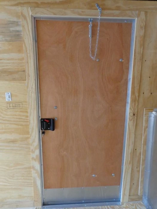 Enclosed Trailer 6'x16' Black - V-Nose Cargo Equipment Car ATV 11 Enclosed Trailer 6'x16' Black - V-Nose Cargo Equipment Car ATV - Image 9